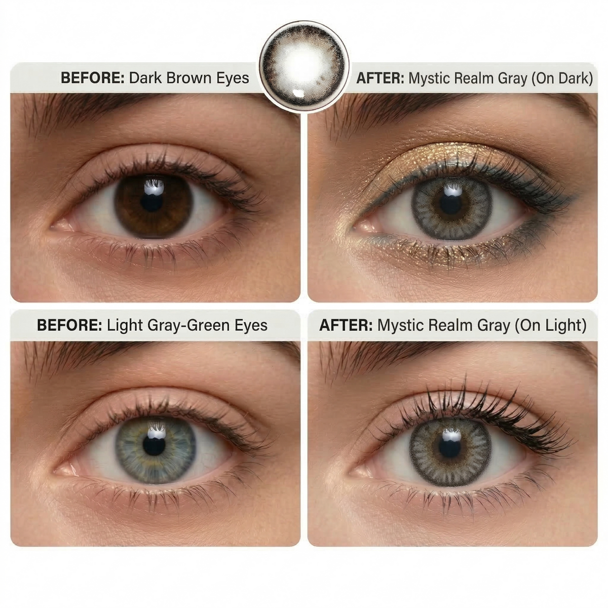 Mystic Realm Gray Daily (10 Lenses)