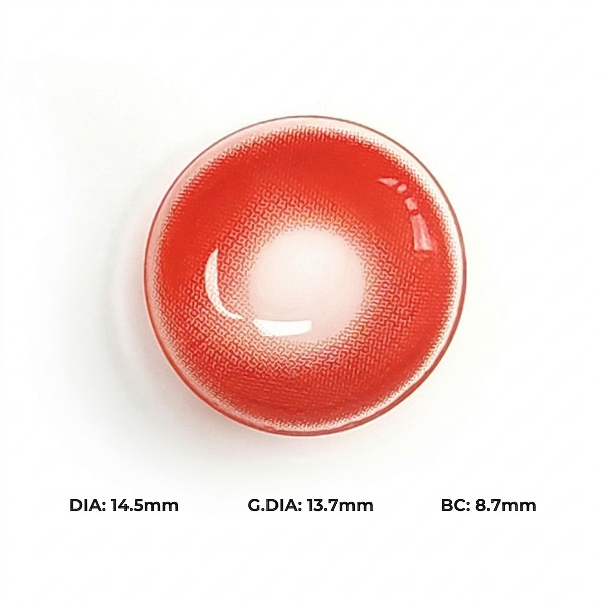 Fortune Glow Red Daily (10 Lenses)