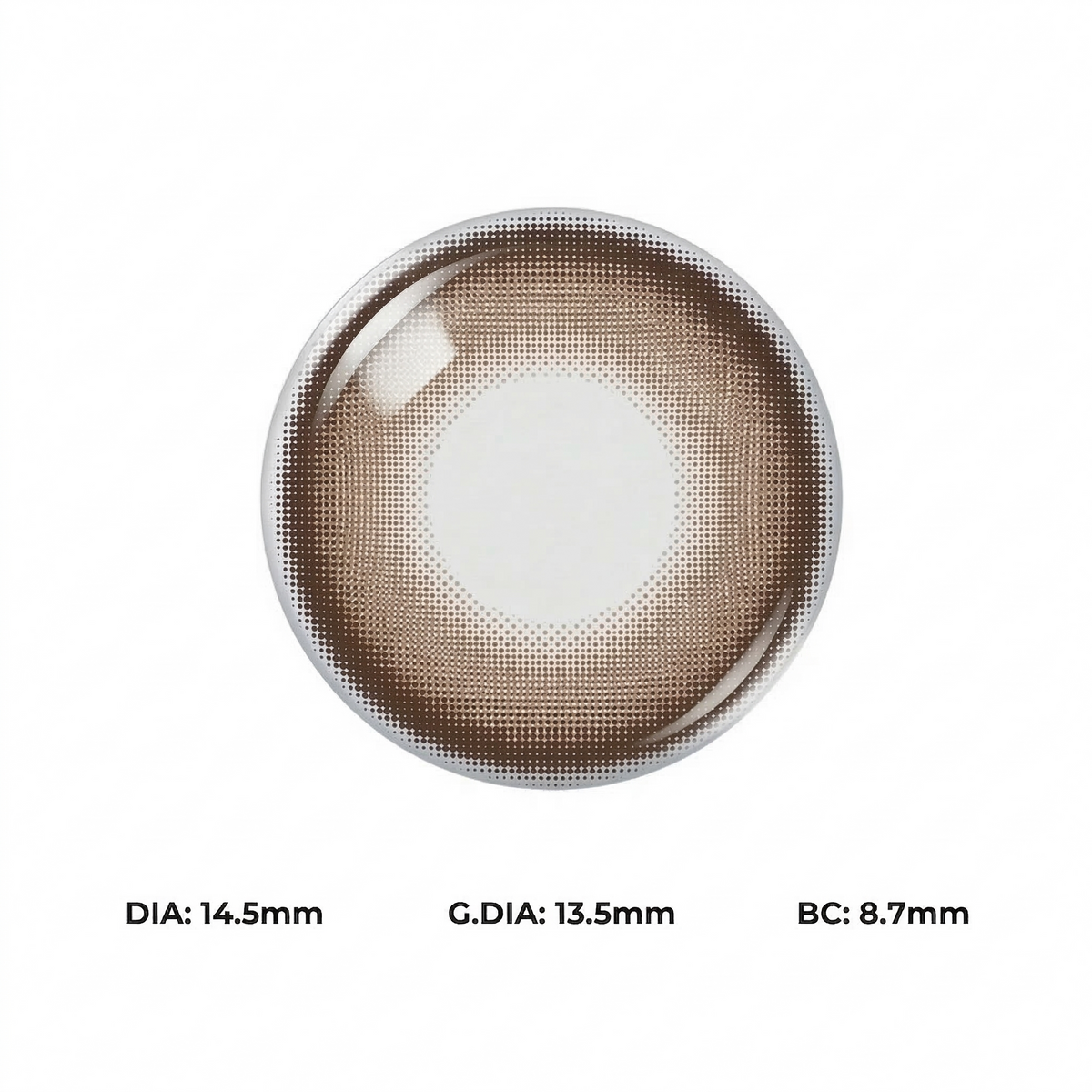 Ripple Glow Brown Daily (10 Lenses)