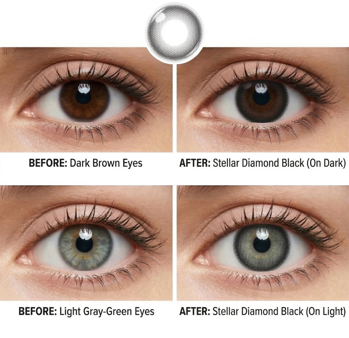 Stellar Diamond Black Daily (10 Lenses)