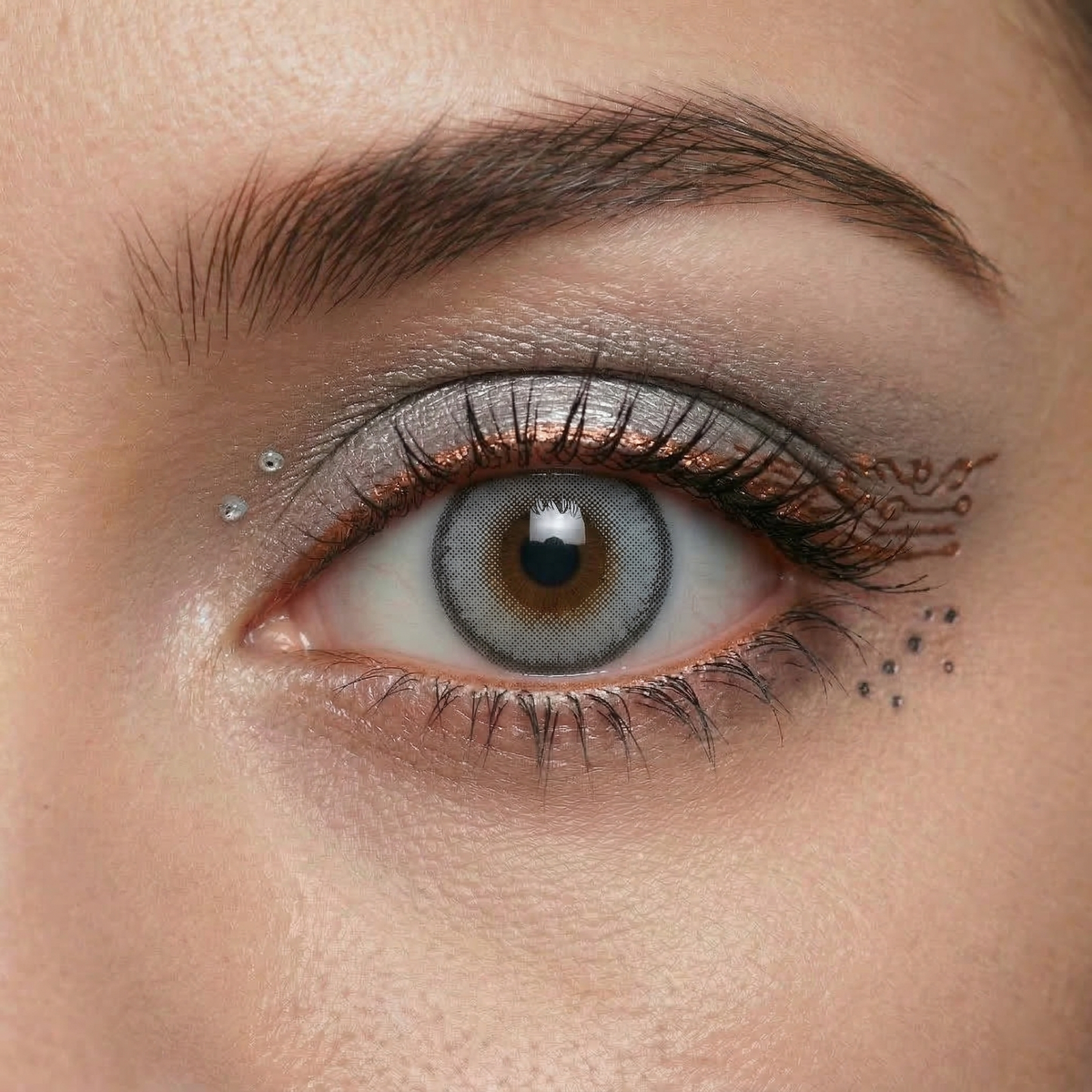 Cyborg Gray Daily (10 Lenses)