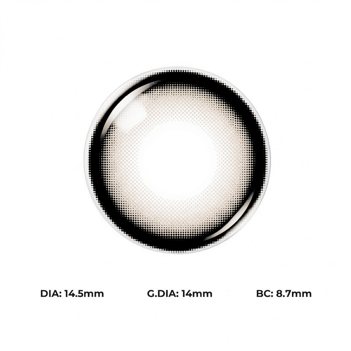 Soft Spade Black Daily (10 Lenses)